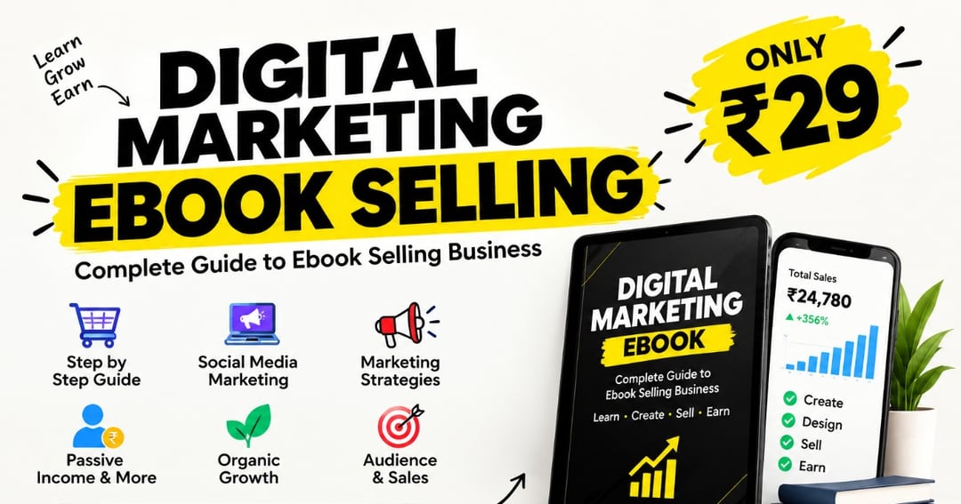 Digital Marketing Ebook Selling Business – Only ₹29!, image 2
