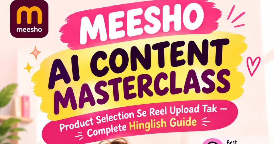 Meesho Ai Content Masterclass