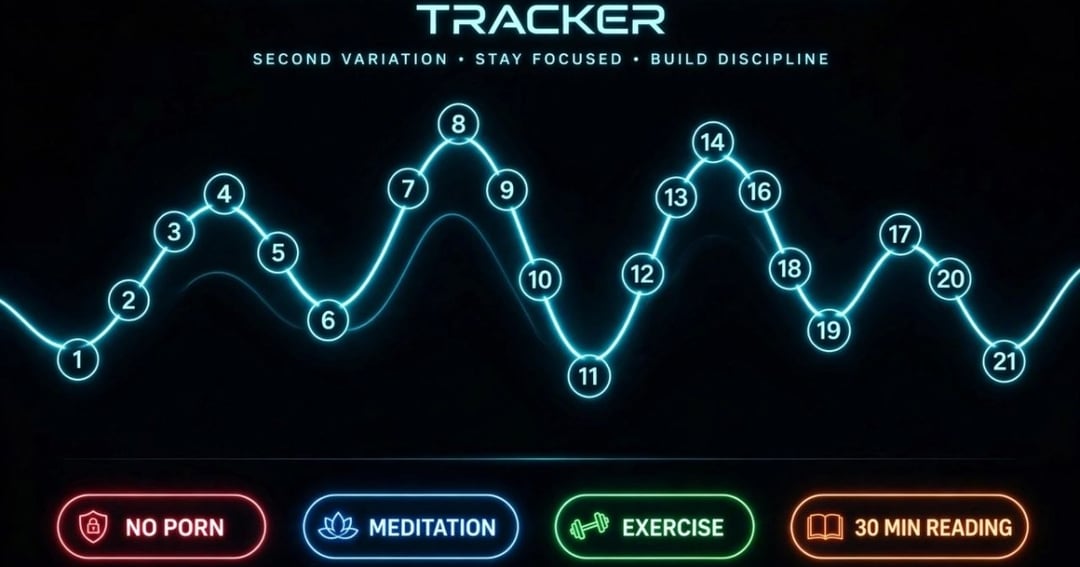 21 Days Digital Detox Tracker