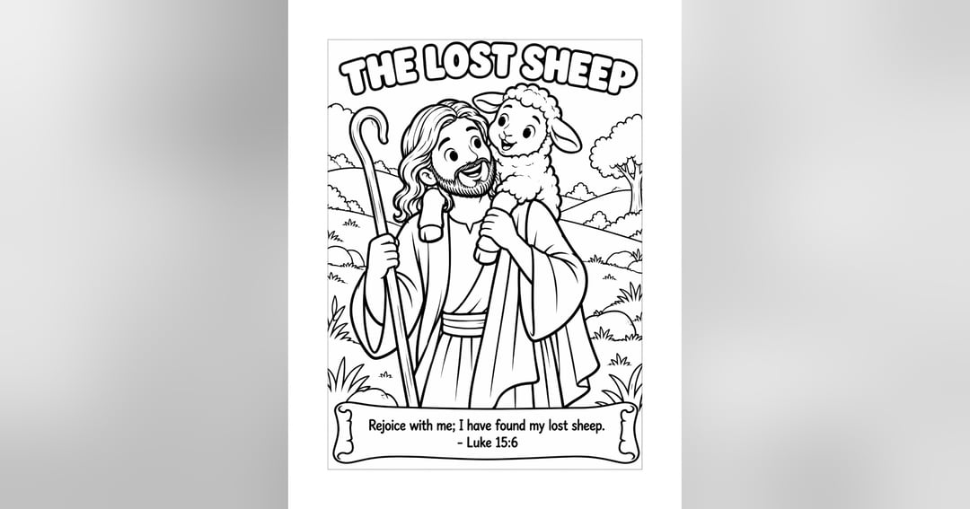 New Testament Stories - kids  Coloring Book, image 2