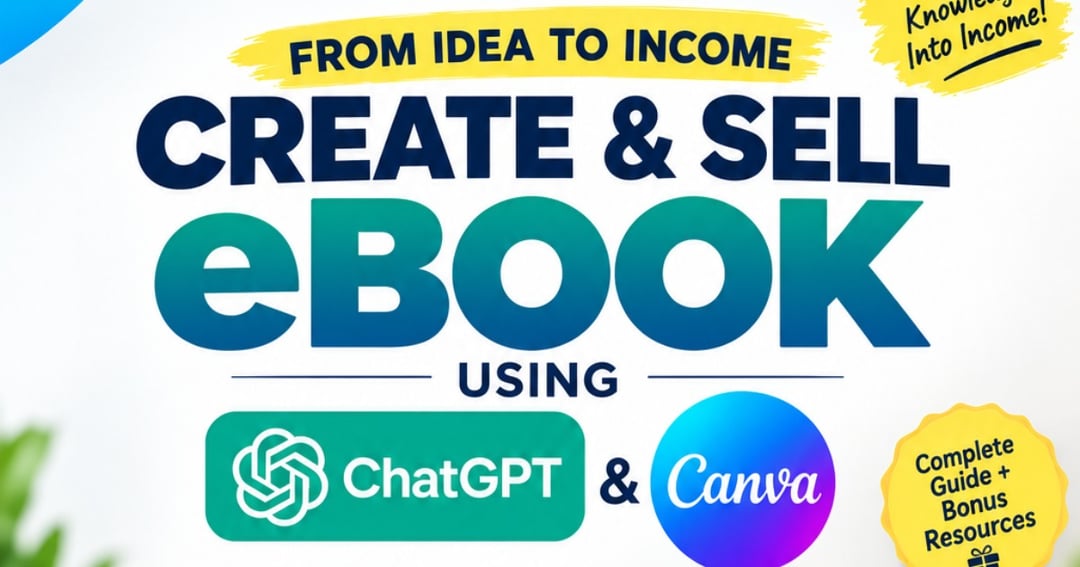 How to Create & Sell an eBook Using ChatGPT & Canva, image 2