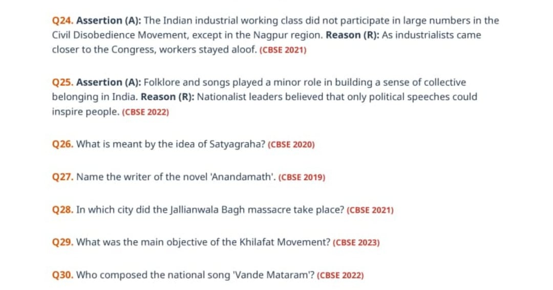 SST ALL SUBJECTS PYQ  CLASS 10 CBSE 2026-27, image 4
