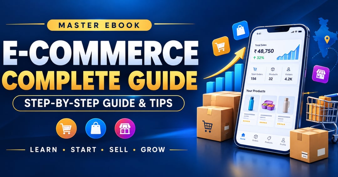 MASTER E-COMMERCE GUIDE: The Complete Step-by-Step Guide to Selling on Amazon, Flipkart & Meesho — Beginner-Friendly Guide to Starting, Managing & Growing Your Online Business, image 2