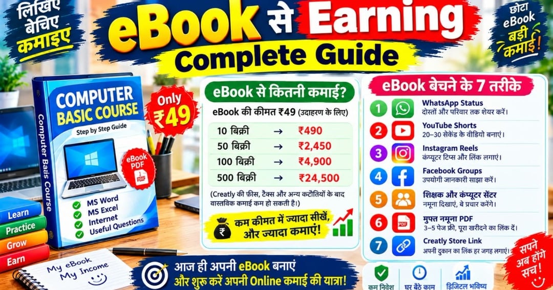 eBook से Earning Complete Guide
