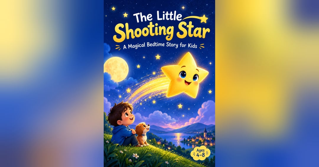The Little Shooting Star – A Magical Bedtime Story for Kids