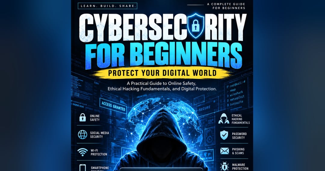 Cybersecurity for Beginners β Complete Practical Guide