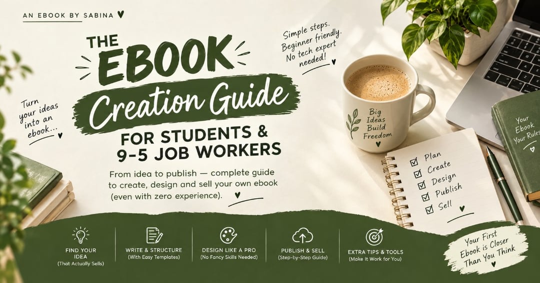 📖 The Ebook Creation Guide For Students & 9–5 Job Workers, image 2