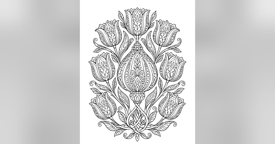 Tresinix Mandala Colouring Book: For all Kids & Adults, image 3