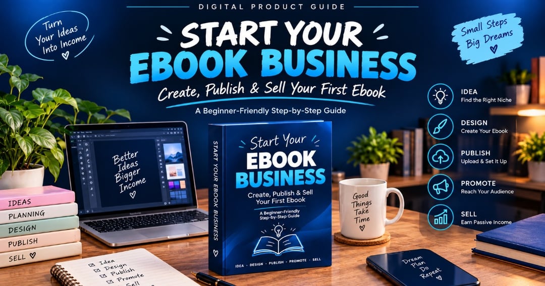 Start Your Ebook Business: Complete Beginner Course