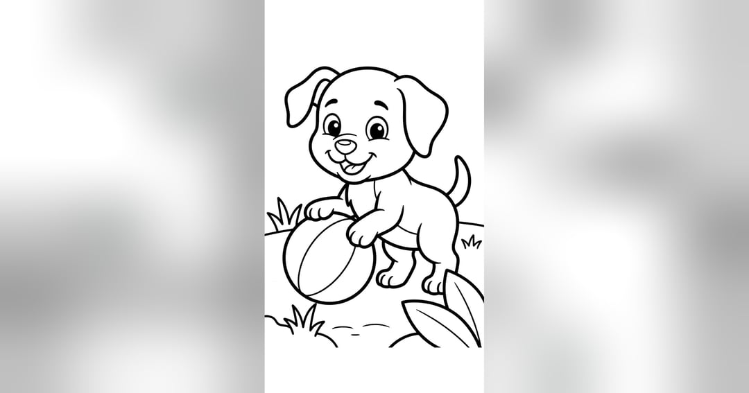 Cute Animals Colouring Book for Kids, image 4