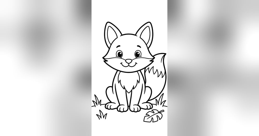 Cute Animals Colouring Book for Kids, image 5