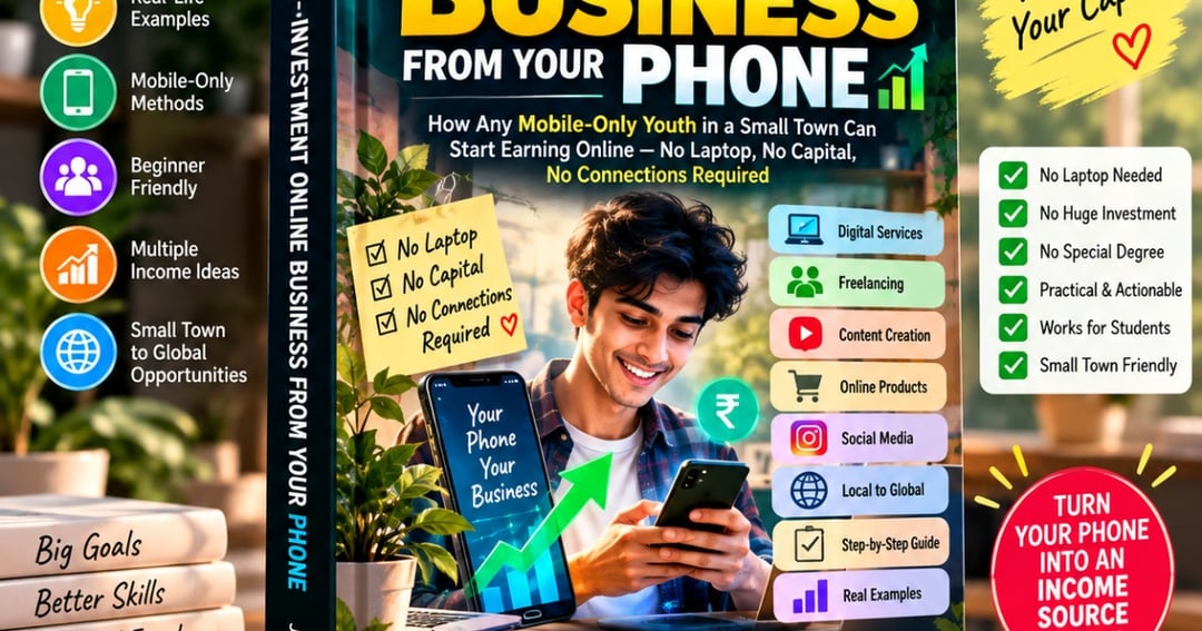 START A ₹0-INVESTMENT ONLINE BUSINESS FROM YOUR PHONE, image 2