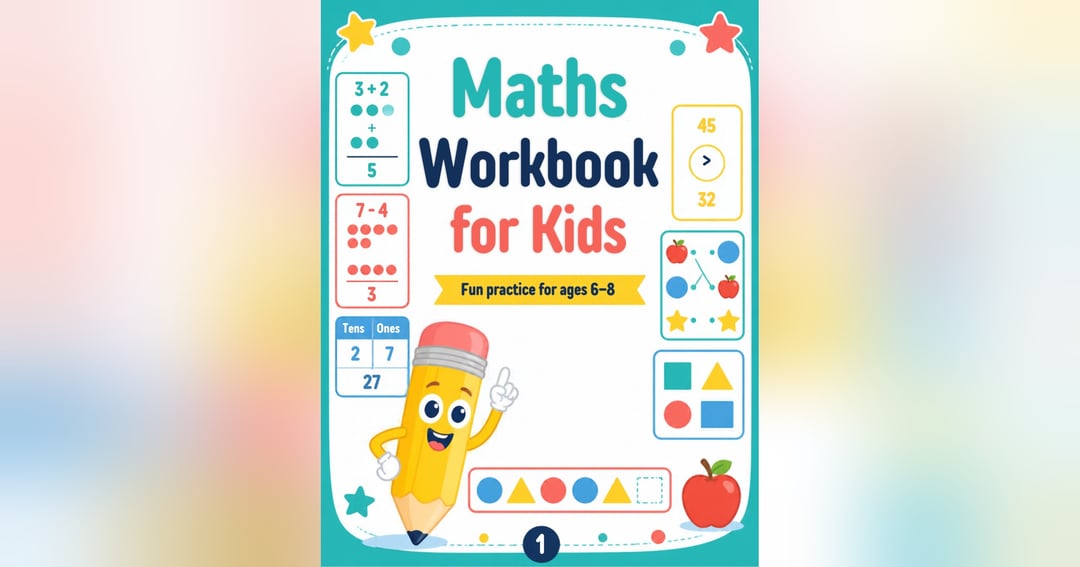 MATHS WORKBOOK FOR KIDS