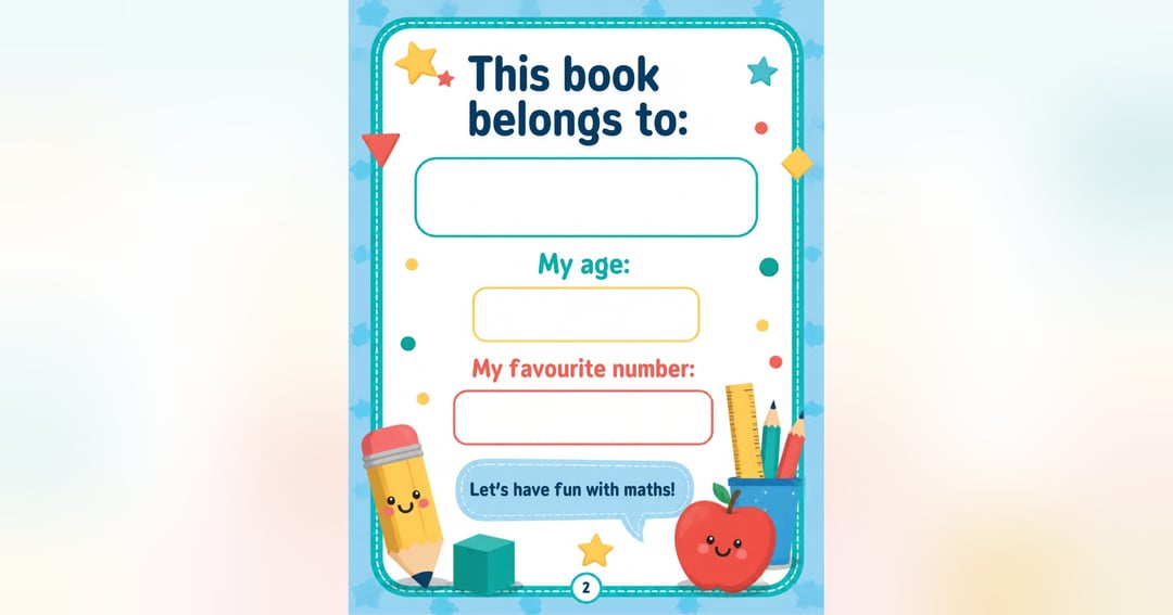 MATHS WORKBOOK FOR KIDS, image 3