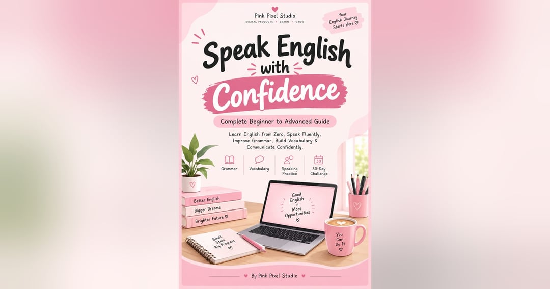 Speak English with Confidence – Complete Beginner to Advanced Guide