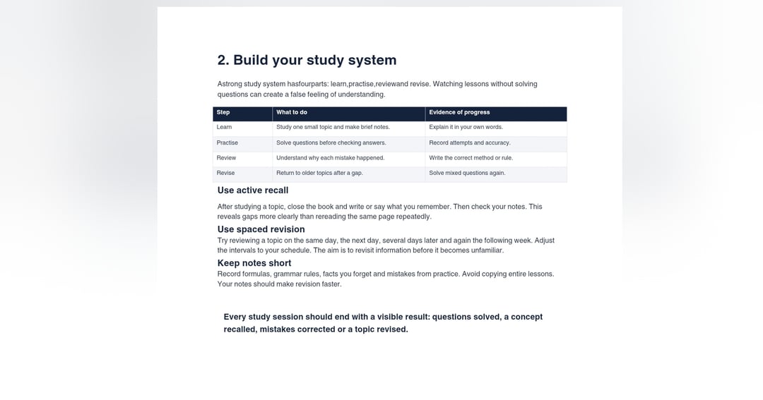 SSC Aspirant Starter Guide + 7-Day Planner & 30-Day Tracker | Vel & Victory, image 3