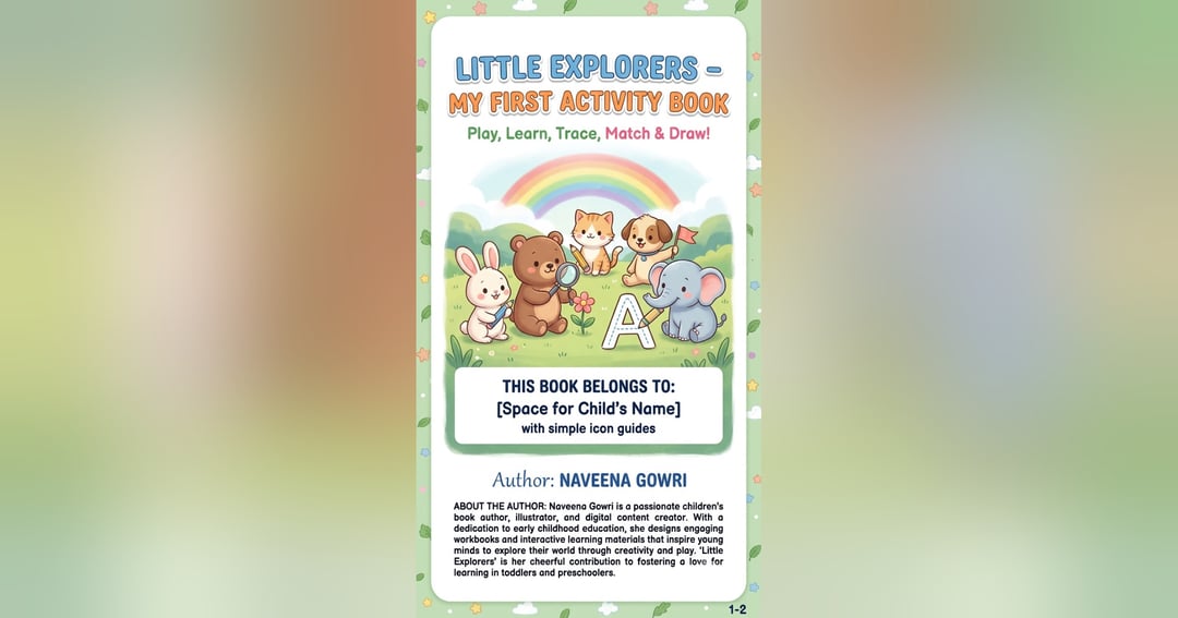 Little Explorers – My First Activity 🐼🦄