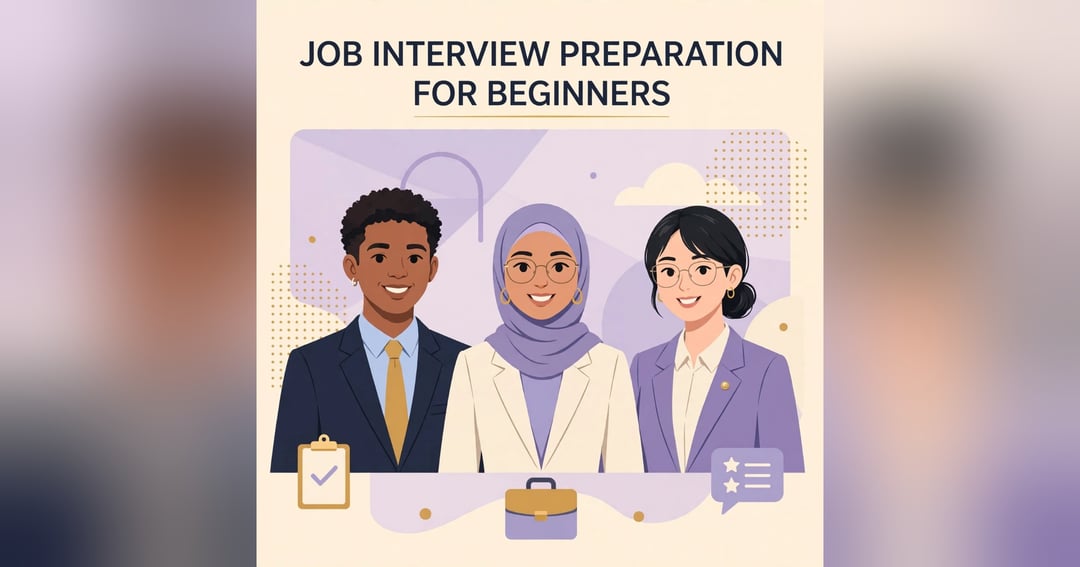 Job Interview Preparation for Beginners – Questions, Answers & Confidence Guide, image 2