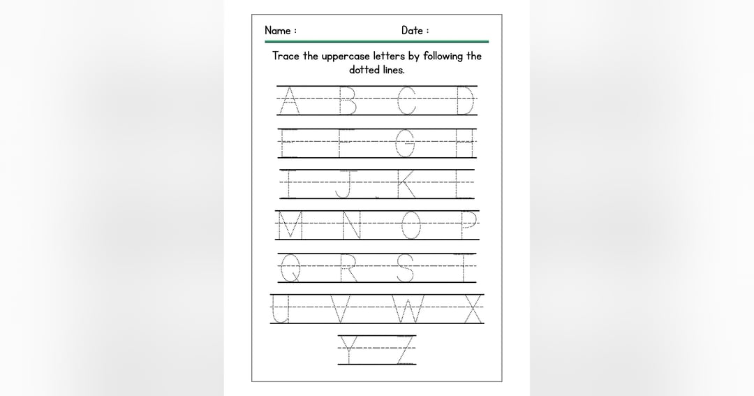 Let's Trace! – Fun Tracing Workbook for Kids, image 2