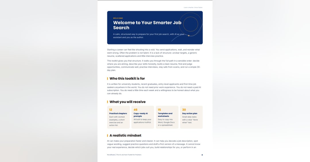 The AI Job Hunt Toolkit for Freshers, image 3