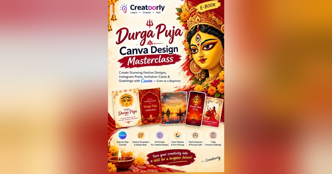 Canva Festive Designs: Durga Puja Edition, image 2
