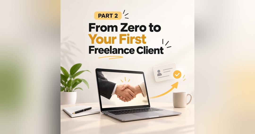 Part 2: From zero to your first freelance client