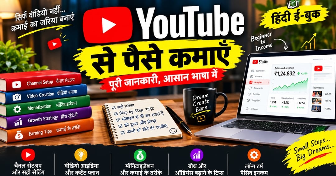 YouTube से पैसे कमाने का तरीका