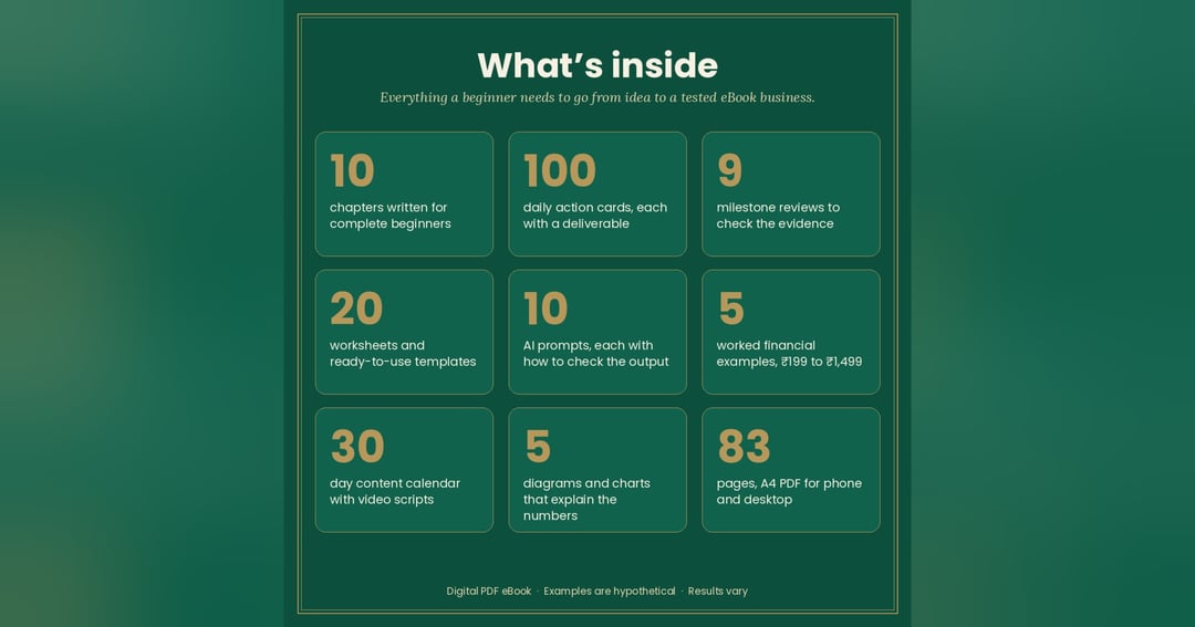 Start an eBook Business in 100 Days: A Beginner's Step-by-Step Plan, image 5