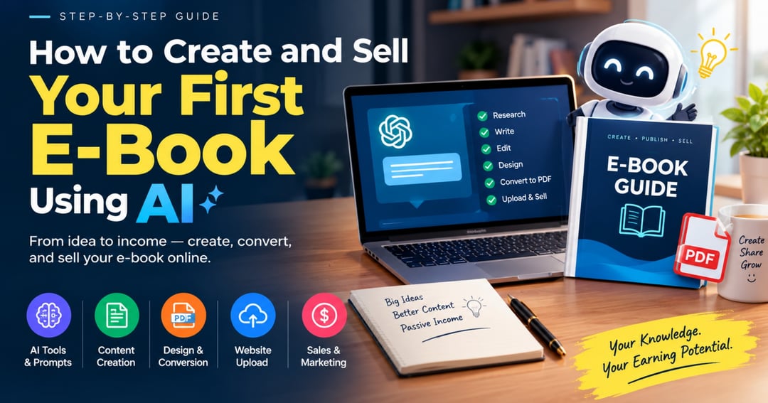 EBOOK INCOME PROOF – Learn How to Create, Publish & Sell E-books Online Using AI, image 2