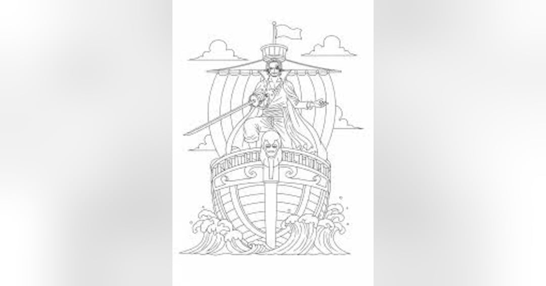 One Piece Colouring Book, image 4