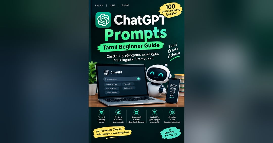 ChatGPT Prompts – Tamil Beginner Guide