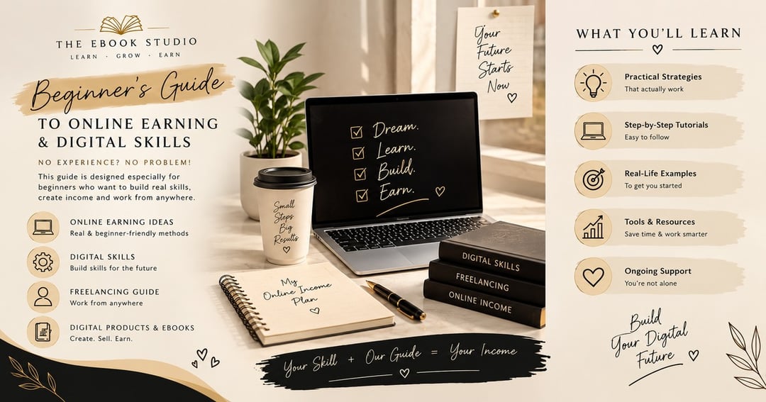 The Make Money Guide – A Beginner’s Guide to Online Earning & Digital Skills, image 4