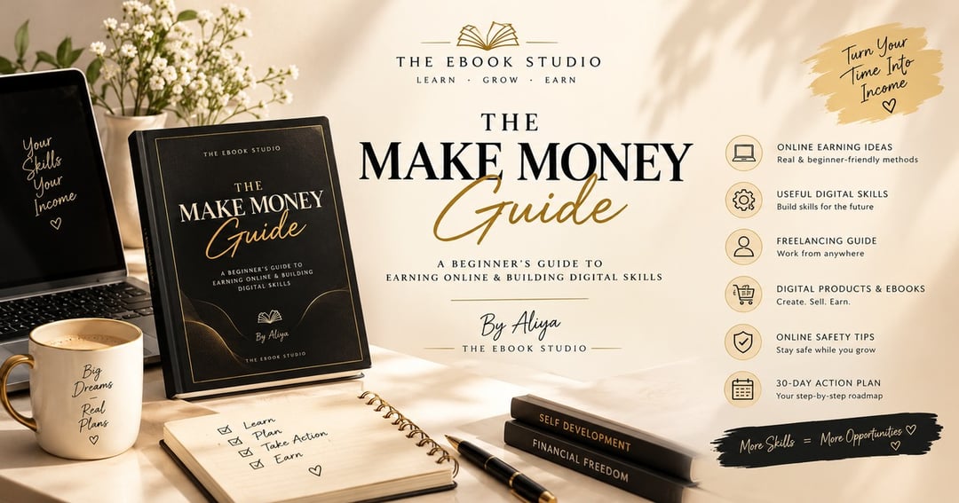 The Make Money Guide – A Beginner’s Guide to Online Earning & Digital Skills, image 2