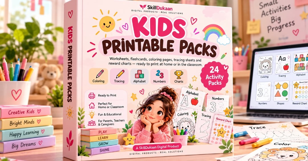 Kids Printable Activity Bundle