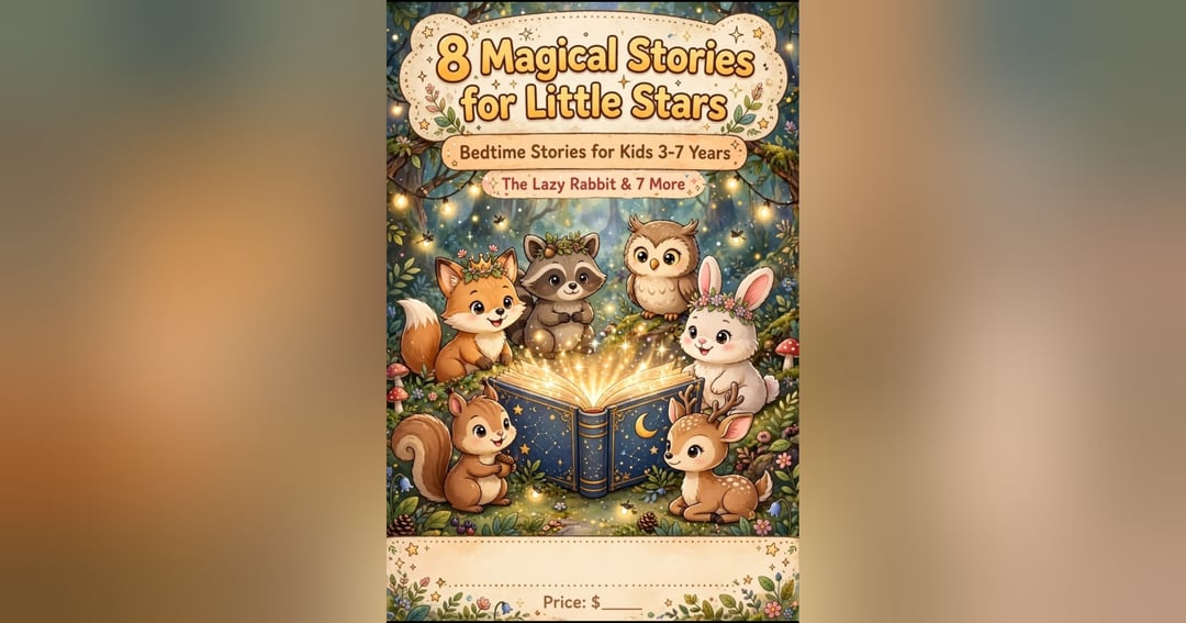 8 Magical Stories for Little Stars | Bedtime Stories for Kids 3-7 Years