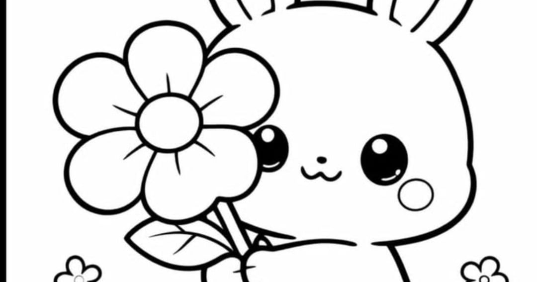 Cute Animals Coloring Book for Kids (PDF), image 3