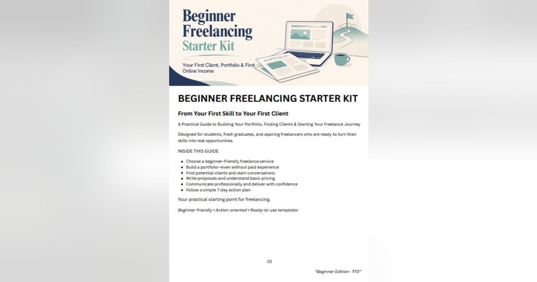 Beginner Freelancing Starter Kit, image 2