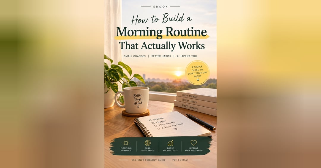 How to build morning routine that actually works