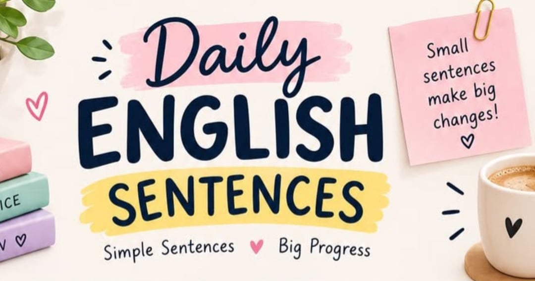 Simple English sentence
