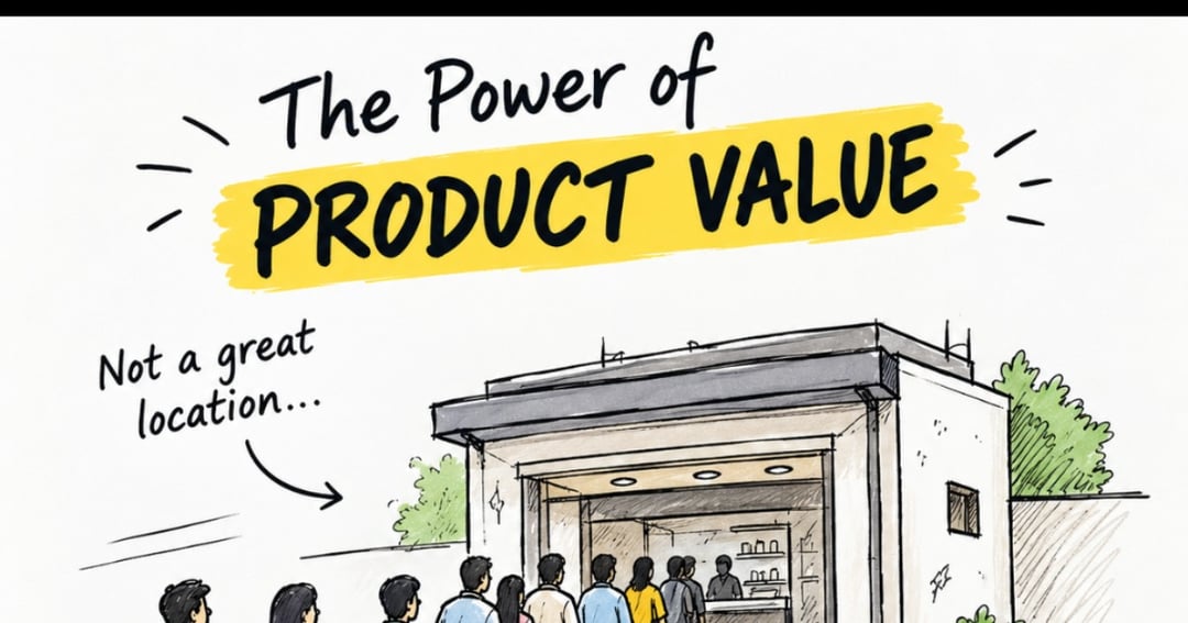 Product value is important than everything. In business. People TRUST. And come back learn and grow.