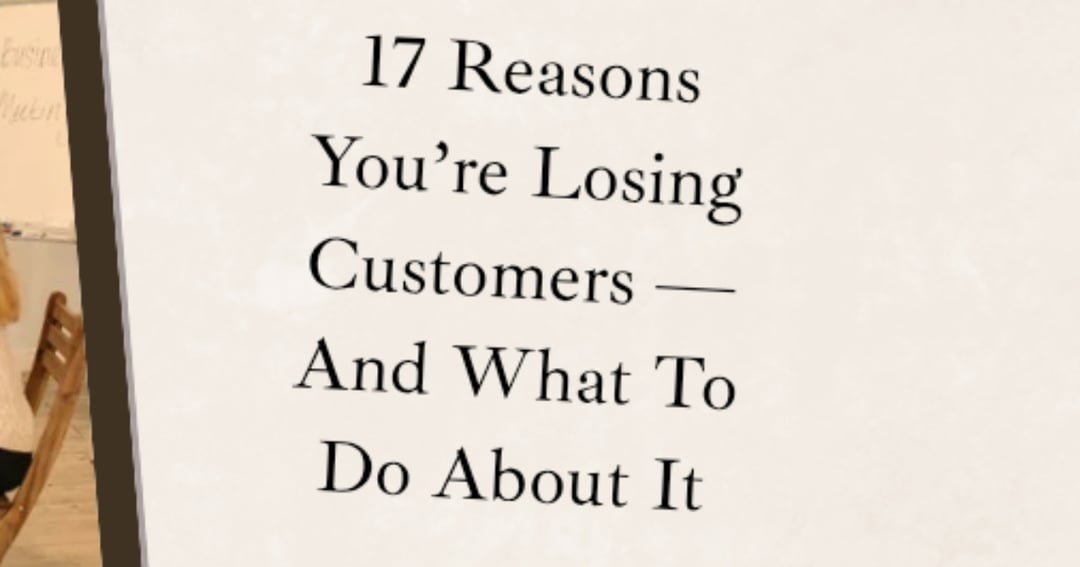 Why People Don’t Buy From You