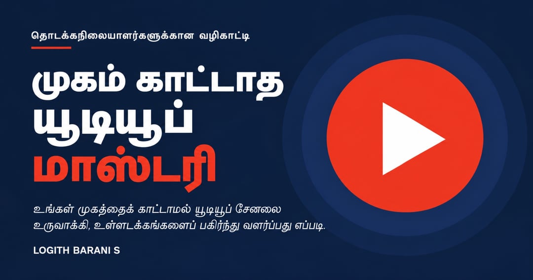 Faceless youtube Mastery  tamil