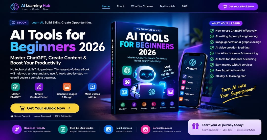 AI Tools for Beginners 2026