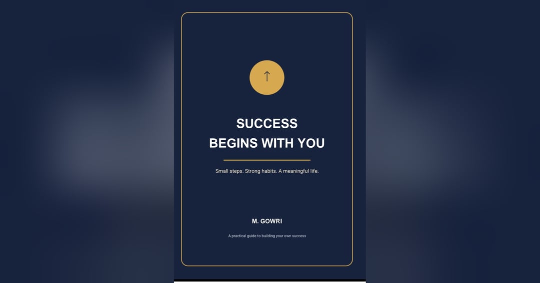 SUCCESS BEGINS WITH YOU