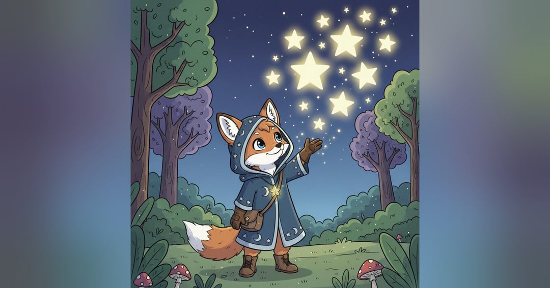 The Little Fox and the Magical Star, image 2