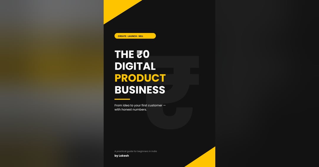 Start a ₹0 Rupee Digital Product Business (English), image 2