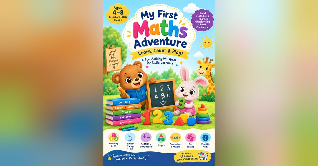 My First Maths Adventure: Learn, Count & Play! ๐ข๐