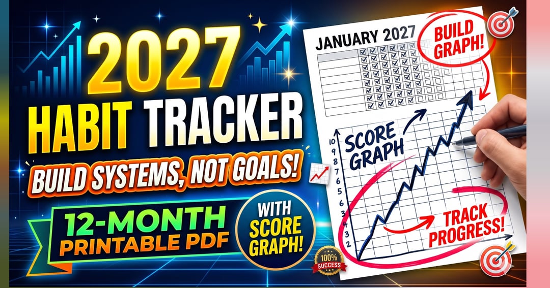 📈 The Ultimate 2027 Habit & Goal Track