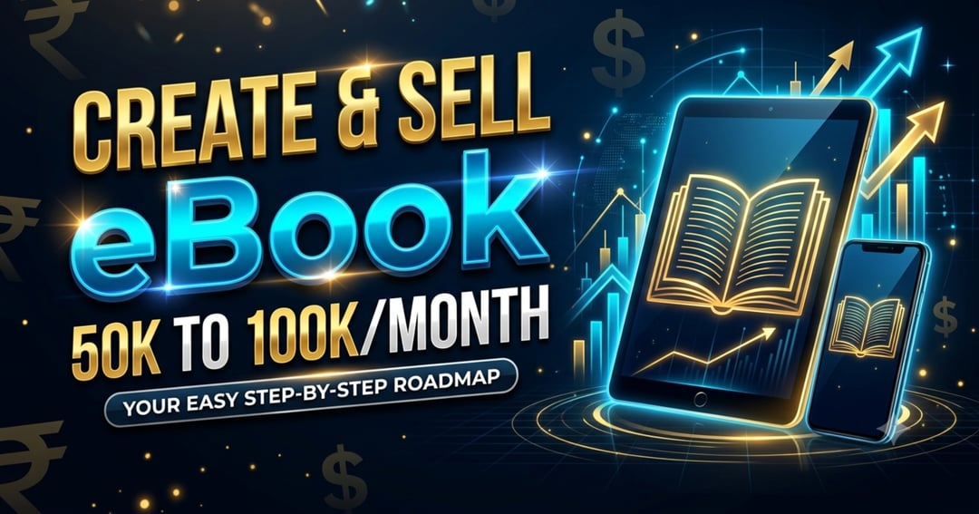 Create and Sell eBook: 50k - 100k/Month Blueprint 🚀