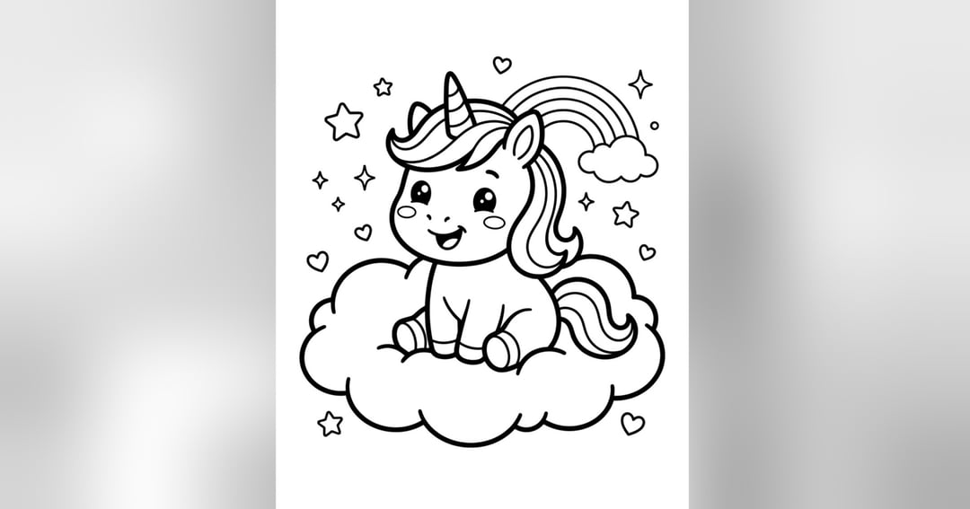 My cute doodle coloring book, image 3